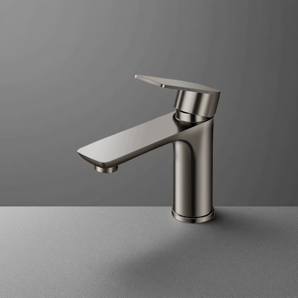 Stainless steel kitchen pull-out hot and cold water faucet with all-copper valve core that can rotate 360 degrees details Picture