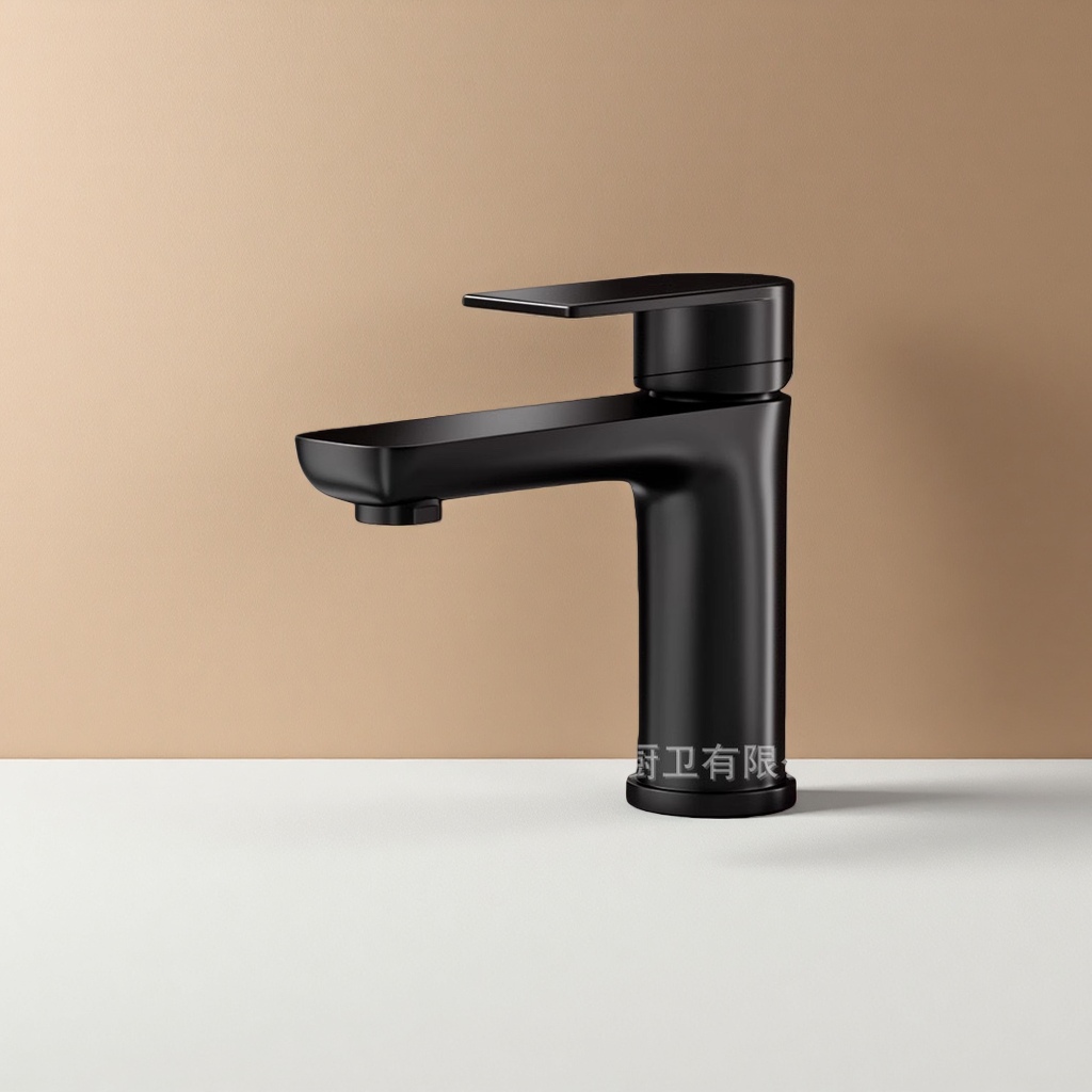 The main body of the black faucet is made of thickened stainless steel for rust prevention, suitable for both kitchens and bathrooms