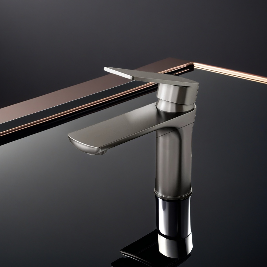 الصنبور في حوض من الصلب غير القابل للصدأ Specification image