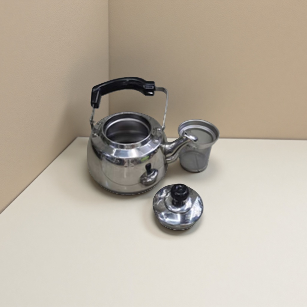 Stainless steel insulated kettle, household large-capacity portable kettle, 095159656