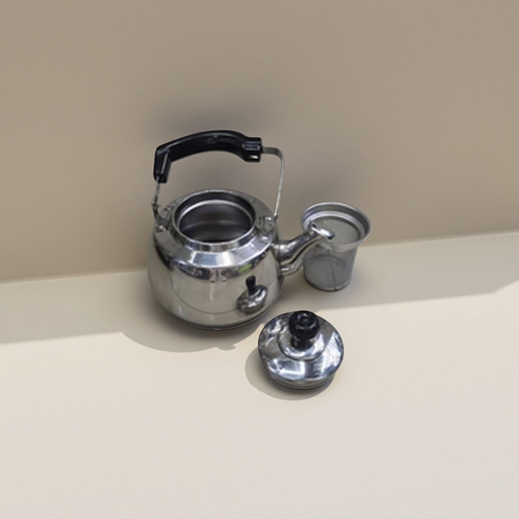 Stainless steel insulated kettle, household large-capacity portable kettle, 095159656 details Picture