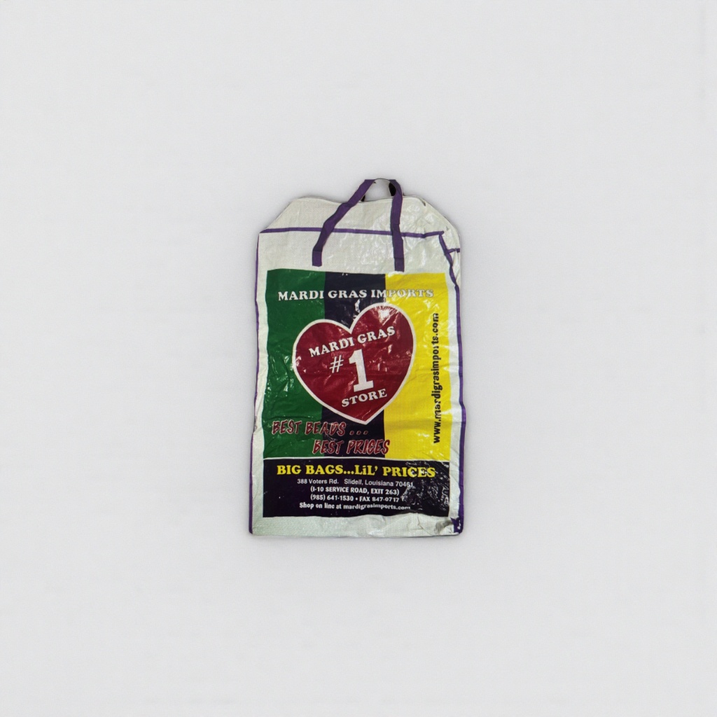 Mardi Gras Imports brand shopping bag Large capacity eco-friendly canvas tote bag
