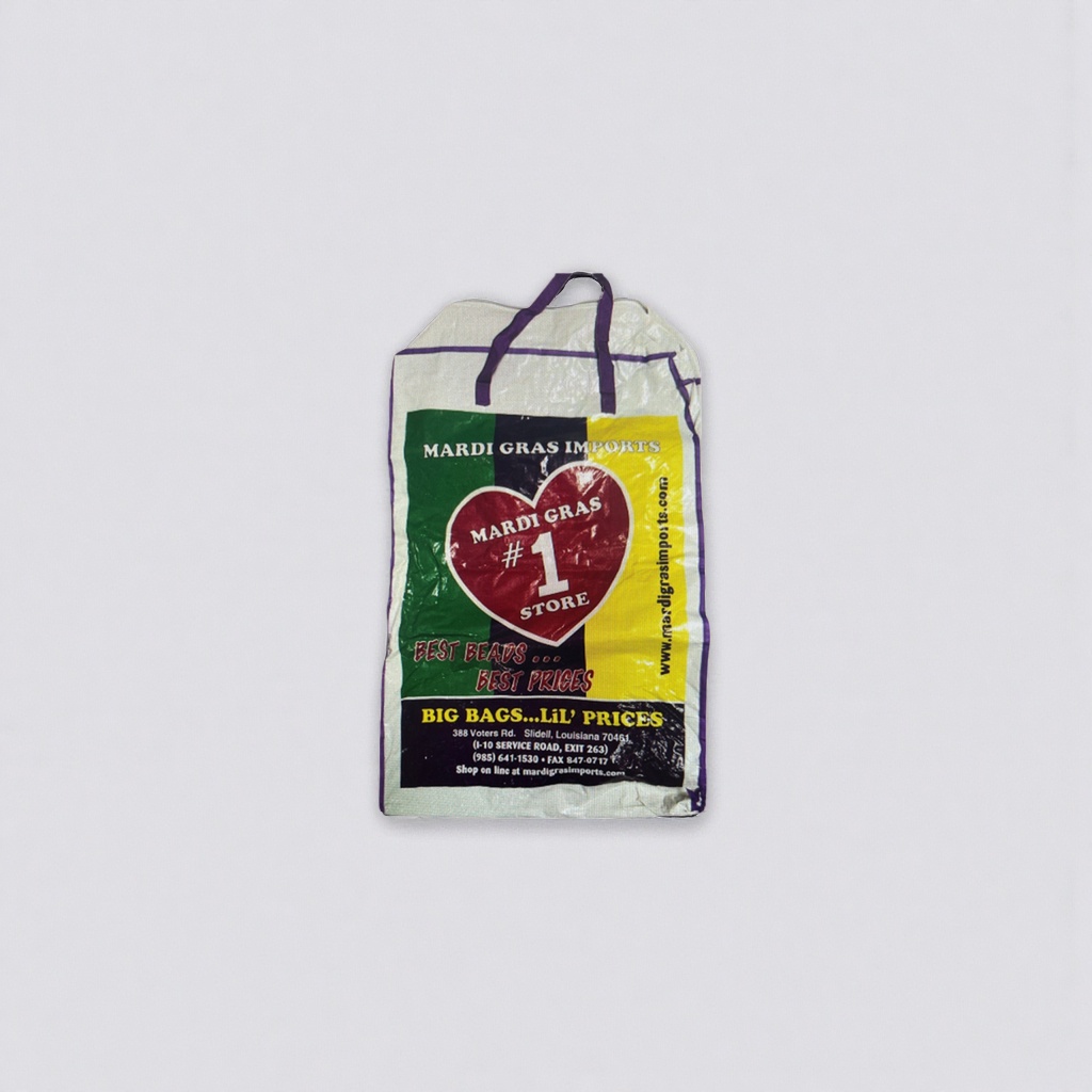 Mardi Gras Imports brand shopping bag Large capacity eco-friendly canvas tote bag Application Scenario