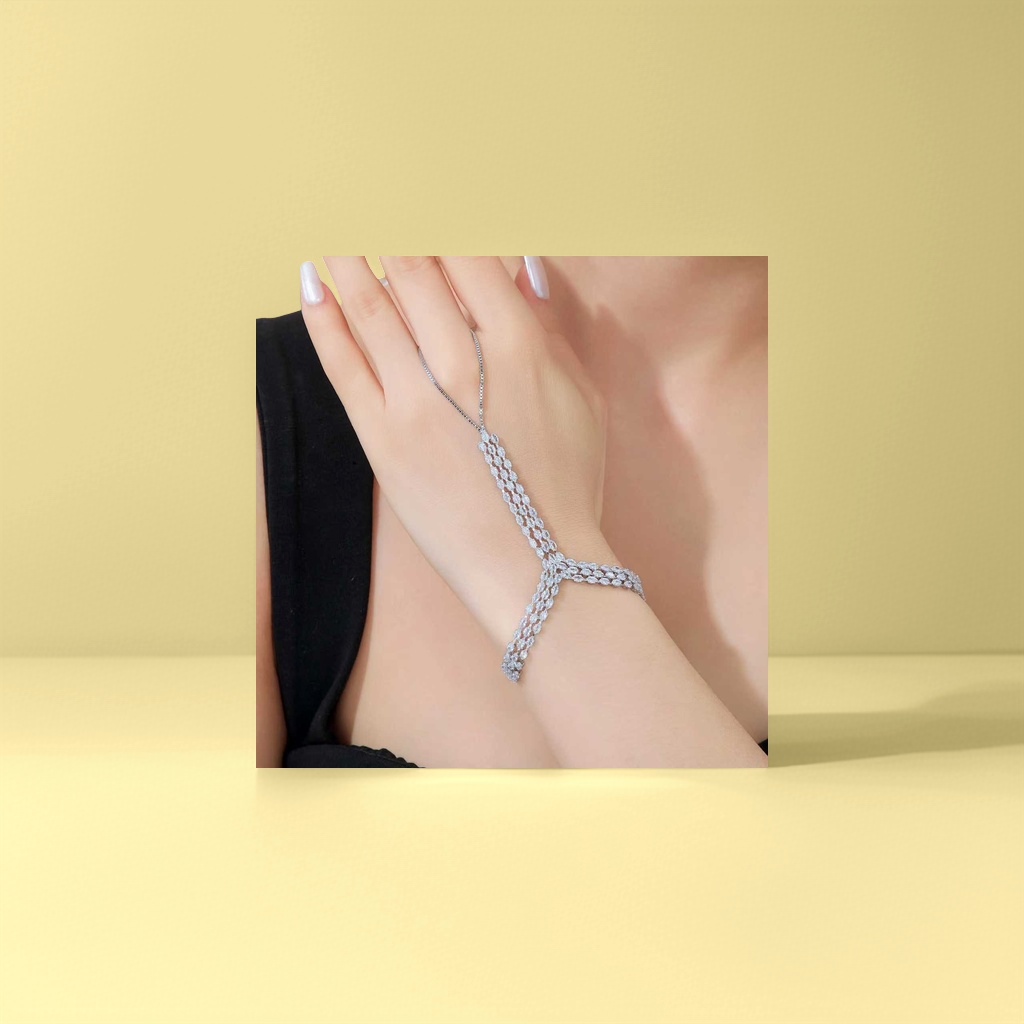 Fashionable and simple bracelet and bangle set, versatile accessories for both men and women