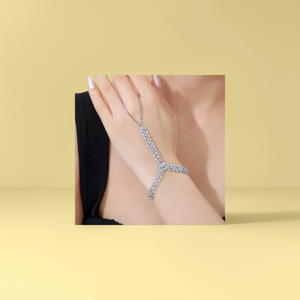 Fashionable and simple bracelet and bangle set, versatile accessories for both men and women Specification image