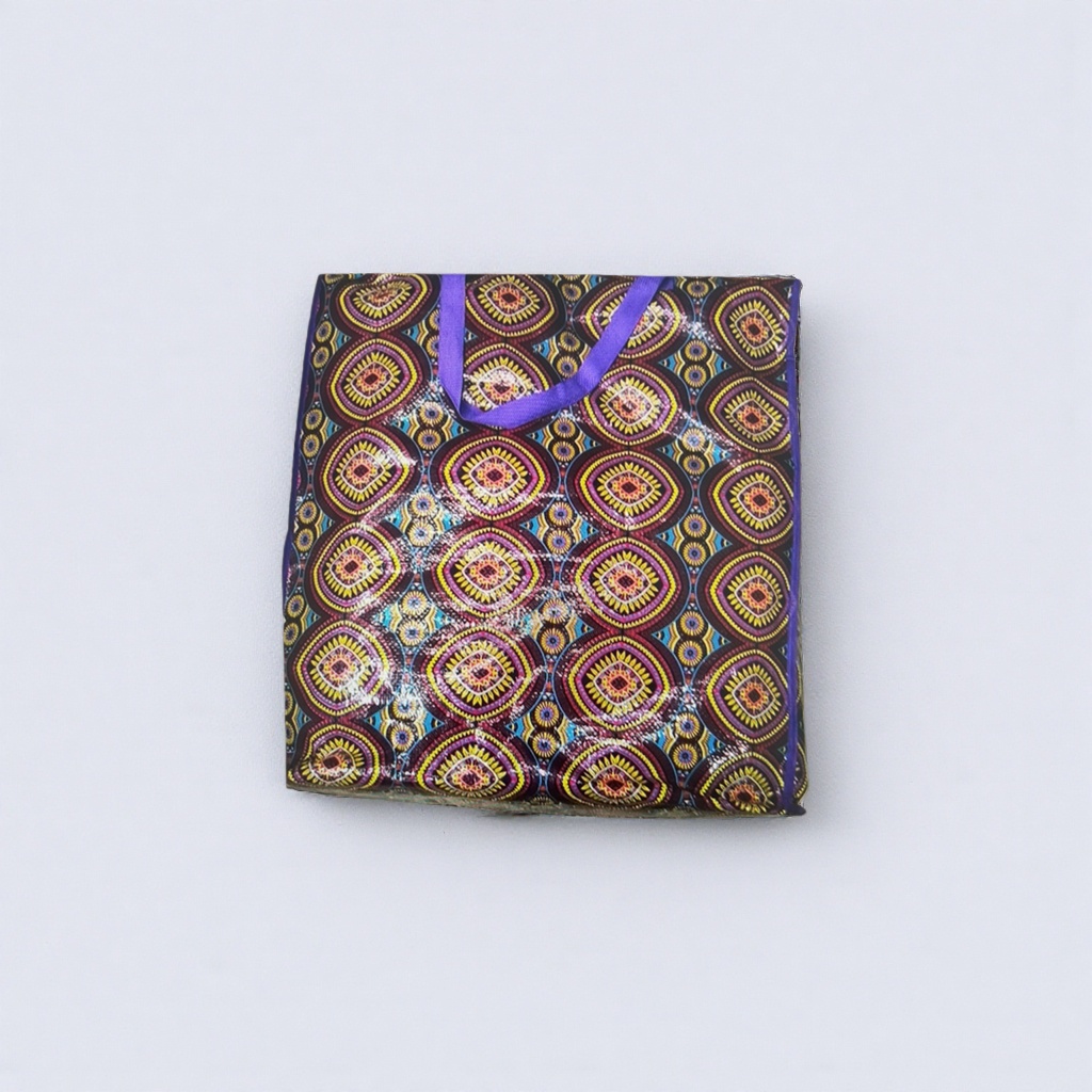 Colorful pattern handbag, fashionable, eco-friendly and reusable shopping bag 100312956 Application Scenario