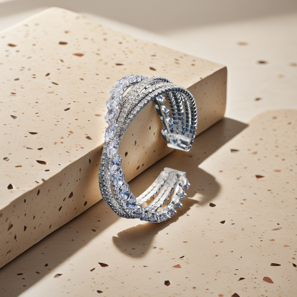 A jewelry ring that is fashionable, simple, versatile and elegant for women Application Scenario
