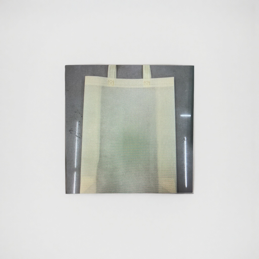 Beige non-woven fabric handbags, environmentally friendly and reusable, large shopping bags and shoe bags Specification image
