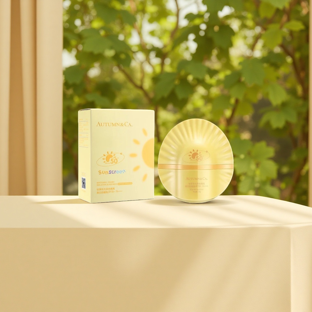 AUTUMN&CA. Autumn Autumns Enjoy Sunshine Moisturizing Whitening Sunscreen Lotion SPF50+ PA++++