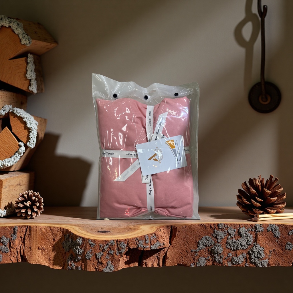 Pink pure cotton bedding set, four-piece set, duvet cover, bed sheet and pillowcase, soft and skin-friendly Application Scenario