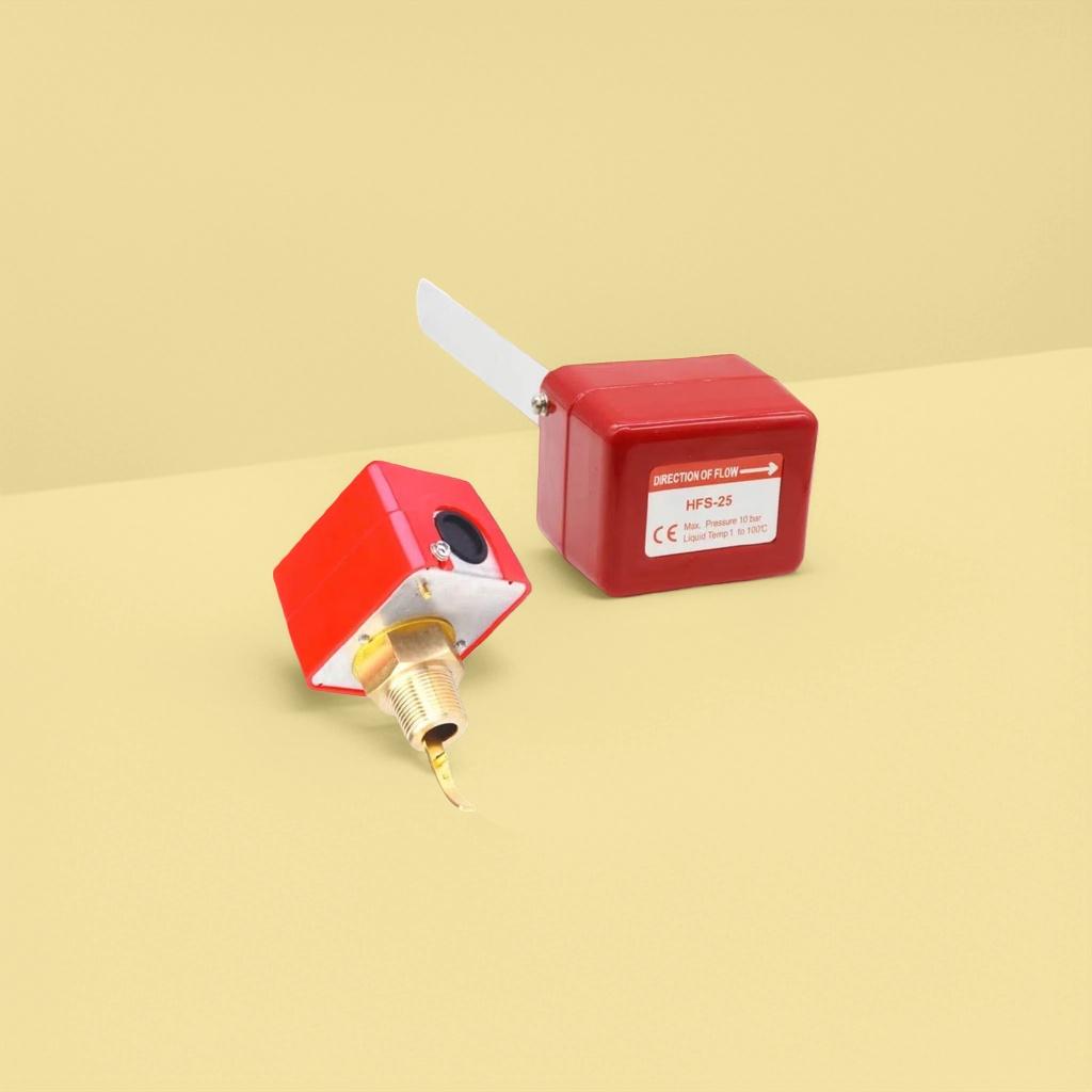 The red flow switch control valve is high-temperature resistant, explosion-proof, industrial-grade and manually adjustable Specification image