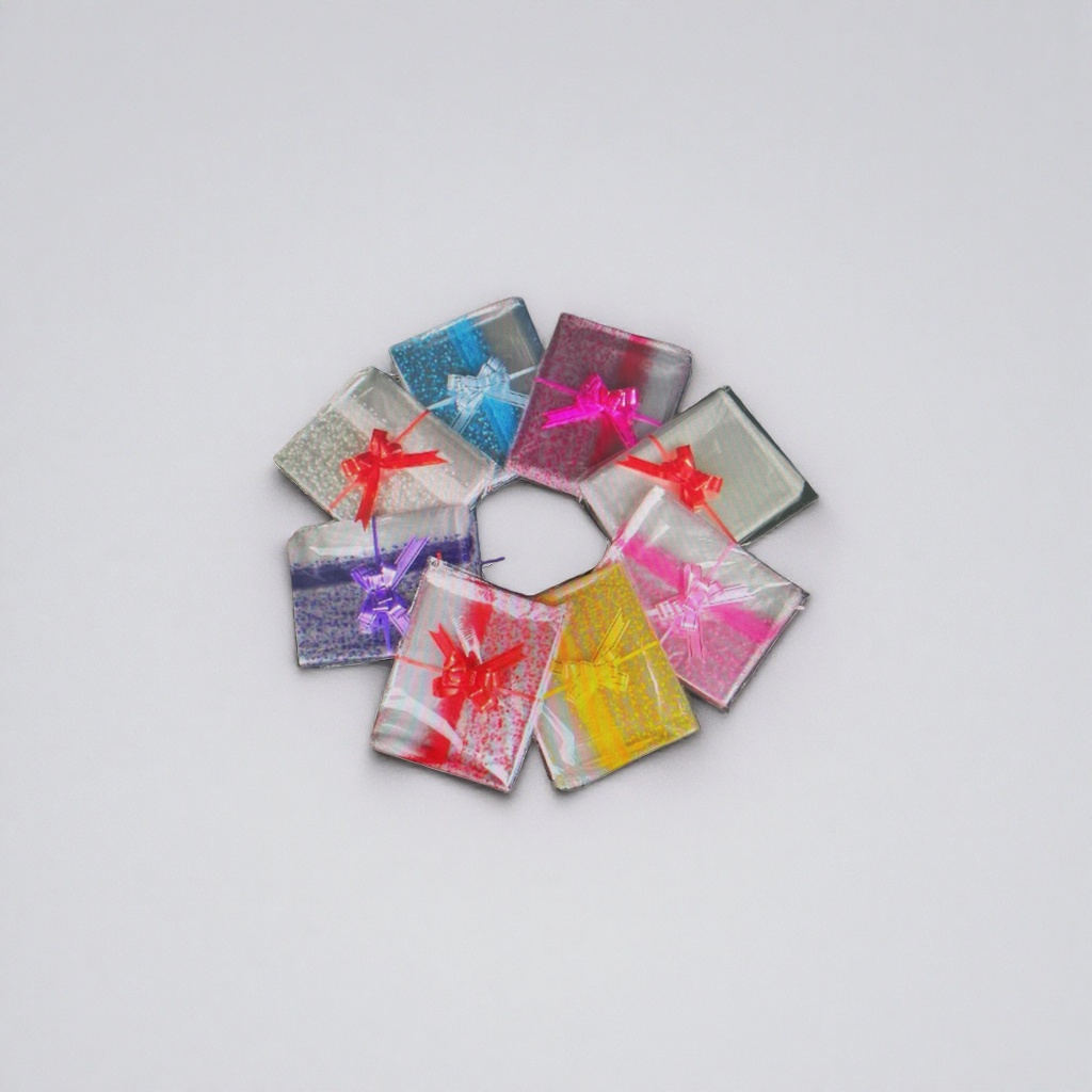 Customized eco-friendly printing for colored packaging bags with embossed design and handbags details Picture