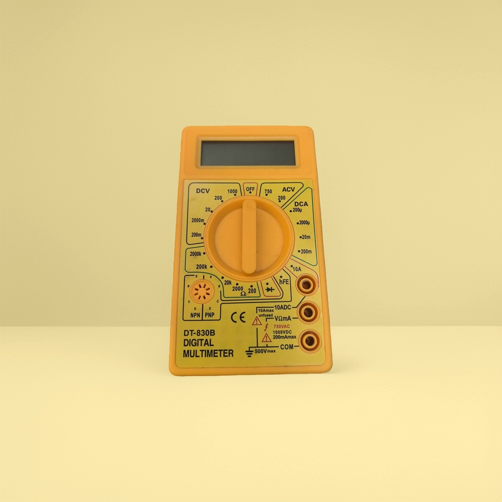 DT-830B digital multimeter is a portable multi-functional automatic range multimeter Specification image