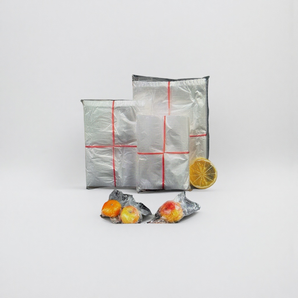 Transparent plastic bag, flat pocket, thickened tear-resistant food-grade sealed storage bag details Picture