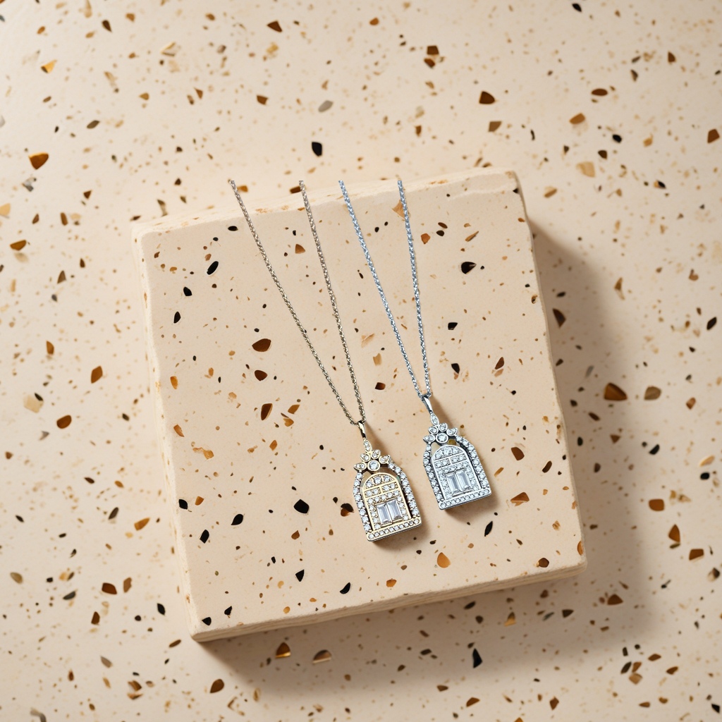 A fashionable, simple and versatile collarbone necklace for ladies