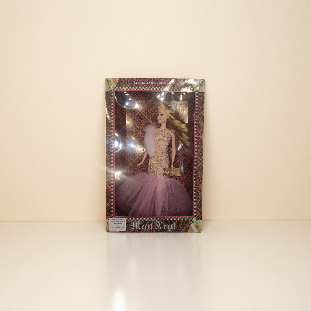 The classic Barbie girl toy can be packaged in a 16-inch gift box Specification image