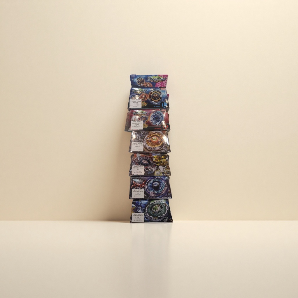 The official and genuine Beyblade Battle gyroscope toy packaging box is cool and rotatable for battles Specification image