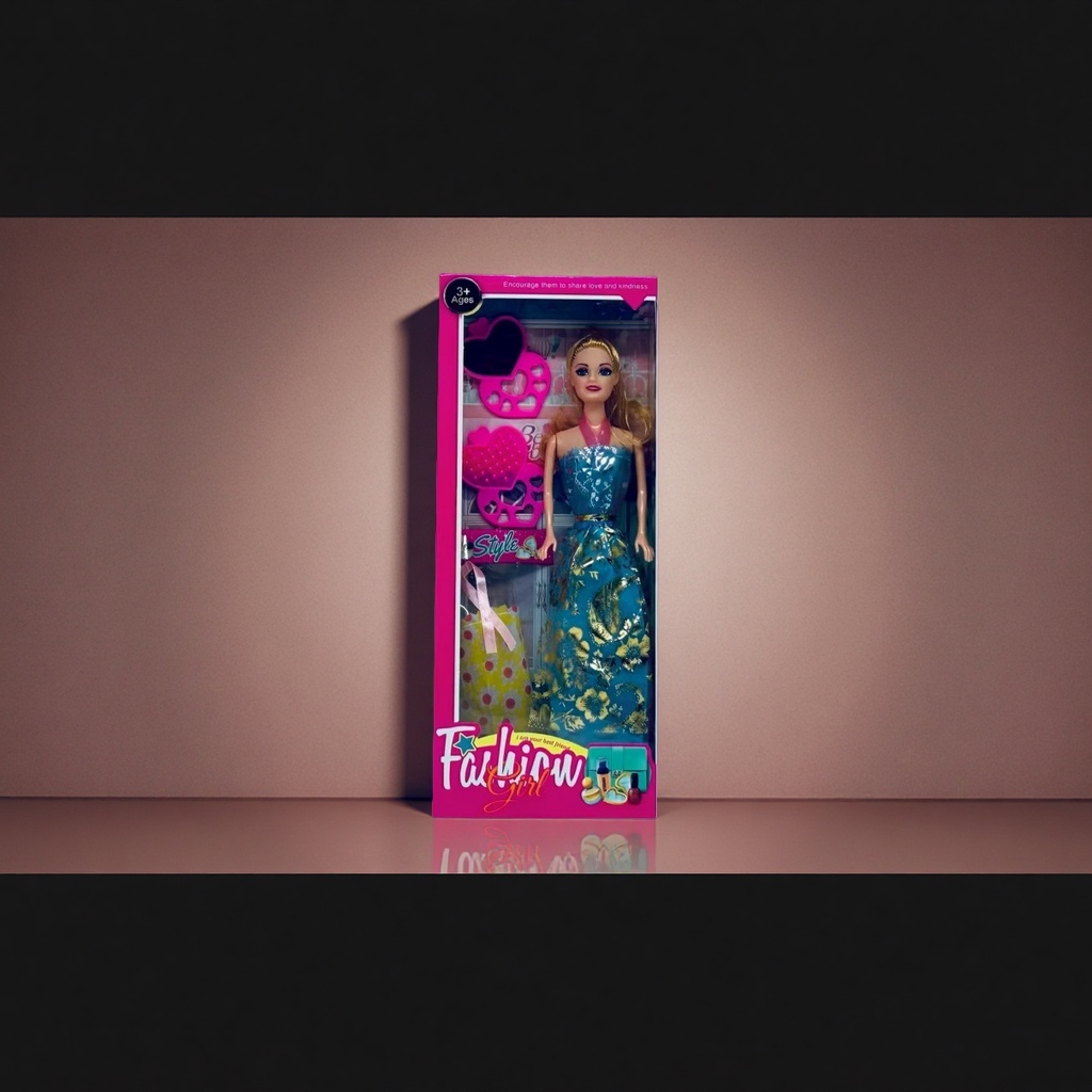 Barbie doll is an officially authorized birthday gift for girls. It can be changed to a 15cm size Specification image