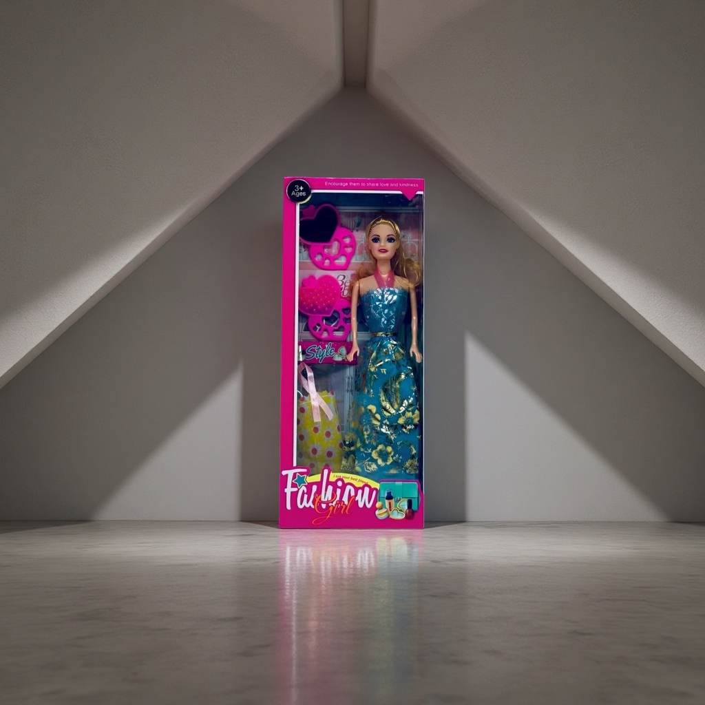 Barbie doll is an officially authorized birthday gift for girls. It can be changed to a 15cm size details Picture