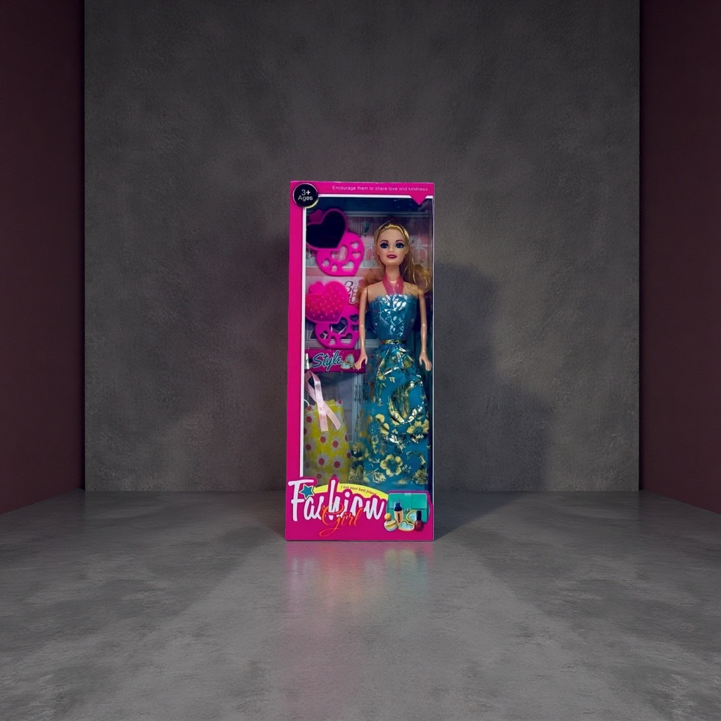 Barbie doll is an officially authorized birthday gift for girls. It can be changed to a 15cm size