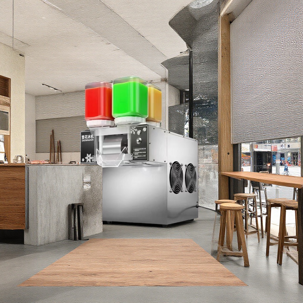 Household ice cream maker, automatic ice cream mixer, household ice cream maker Application Scenario