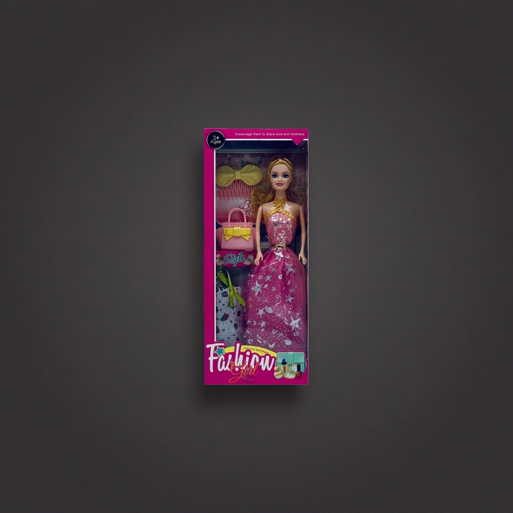 Barbie doll toy girl birthday gift can be dressed up. Toy doll Application Scenario