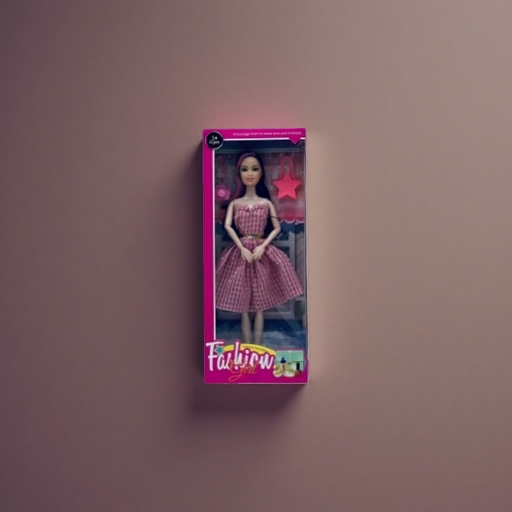 The classic Barbie girl toy can be interchanged into a 15-centimeter twin set details Picture