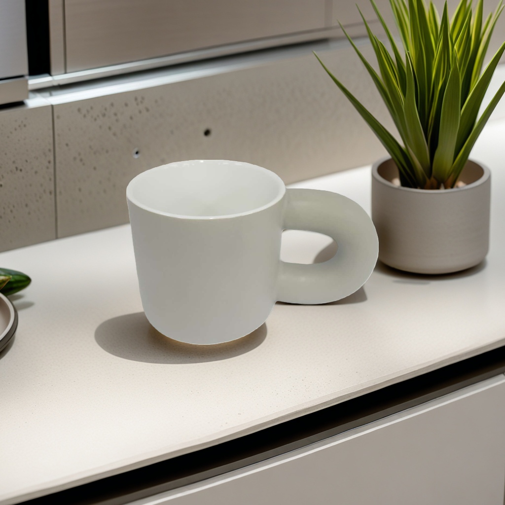 Ceramic cups, underglaze color craft mugs, home and office water cups, tea cups, coffee cups Specification image