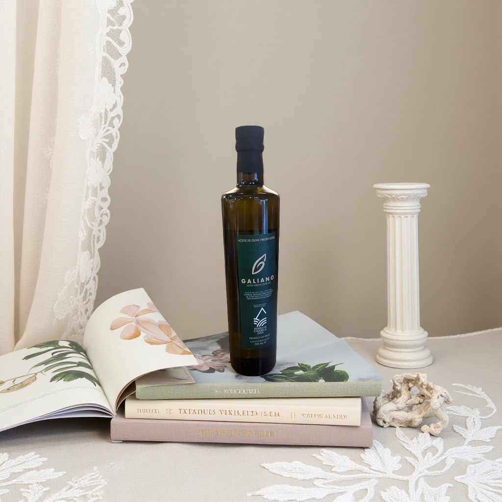 وتستورد إسبانيا زجاجة من زيت الزيتون من الدرجة الأولى تحتوي على 500ml من زيت الطهي الصحي Specification image