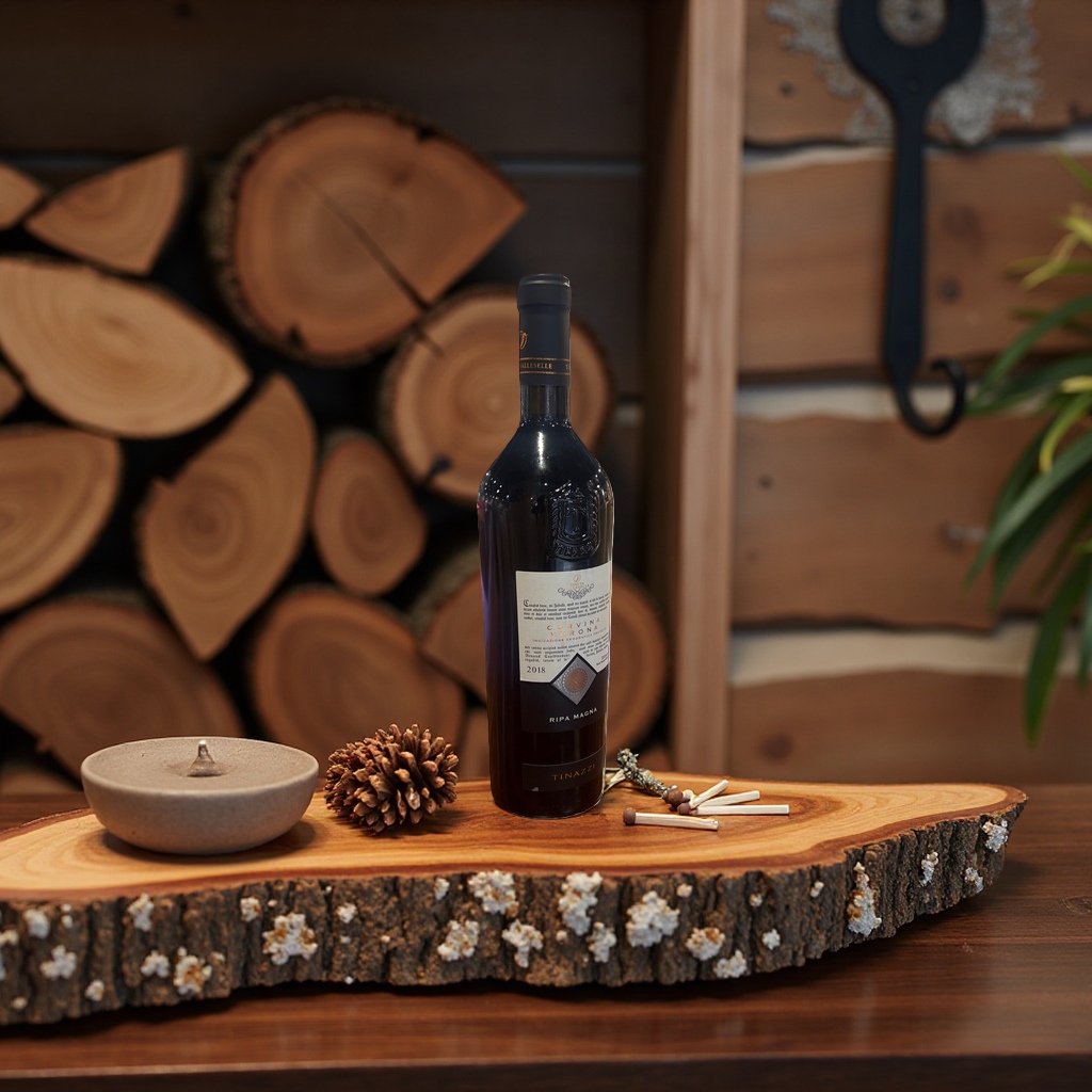 Винная бутылка вина, стеклянная бутылка 750ml, упакована в подарочную коробку из-под спиртного details Picture
