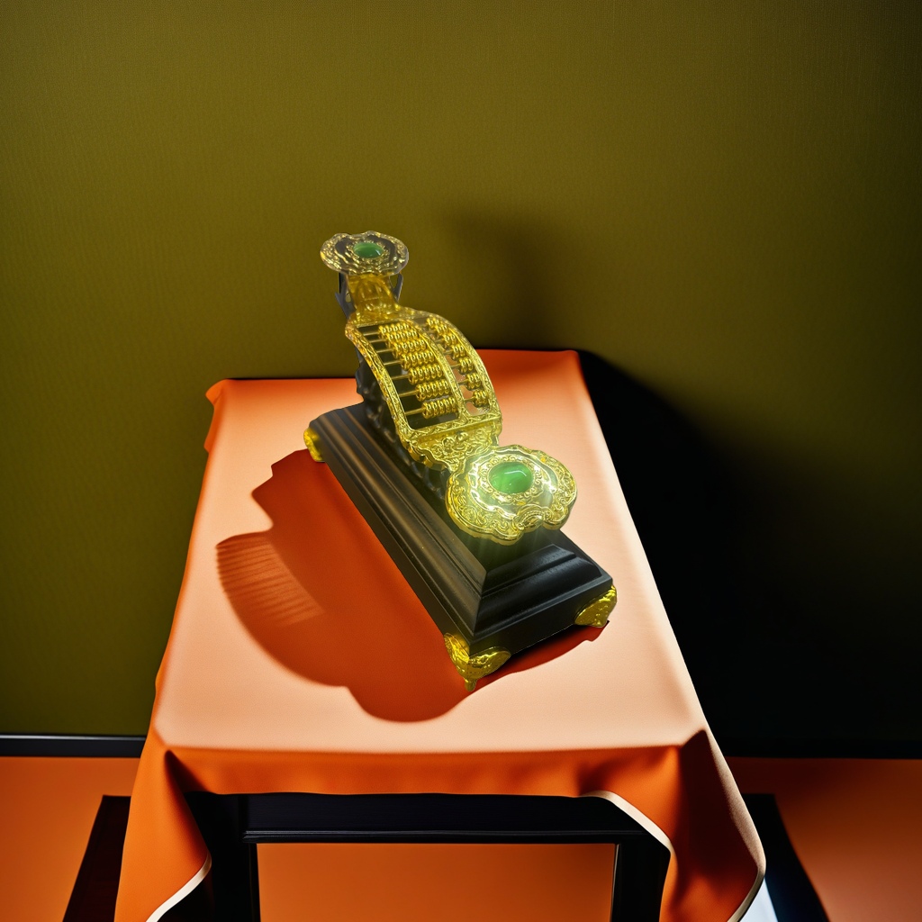 Zhonggong Craft's Ruyi Abacus Stand Gift Box Set Specification image