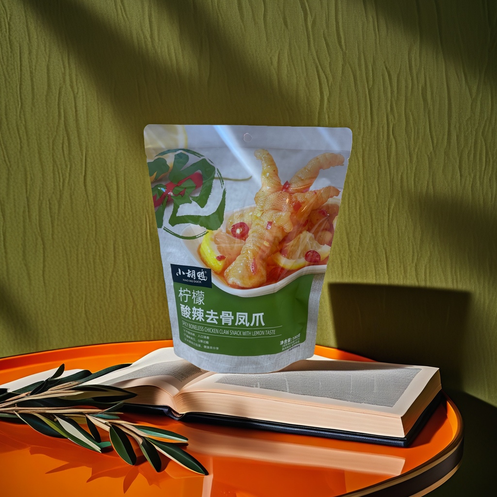 柠檬酸辣去骨凤爪+包装袋细节图