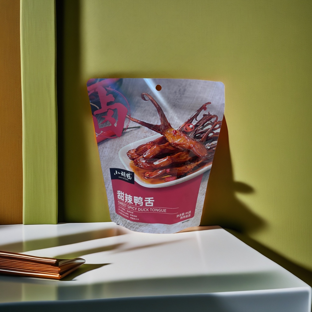 甜辣鸭舌+鸭舌产品图