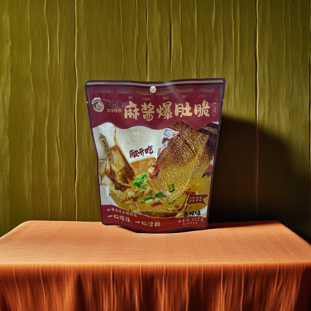 麻酱爆肚脆+即食魔芋凉粉制品细节图