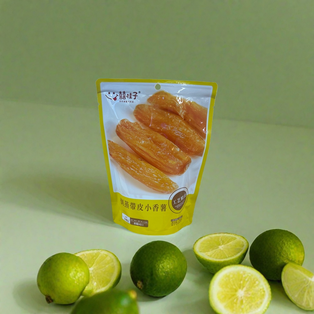 倒蒸带皮小香薯包装袋 粗粮代餐红薯干零食独立小袋装