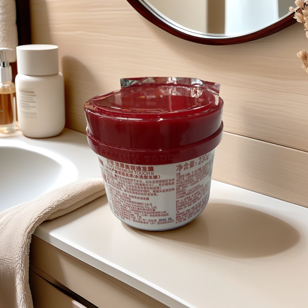 Shiseido Fino Deep Repair Nourishing Hair Mask 300g, original imported from Japan, moisturizes, softens and improves dry and frizzy hair Specification image