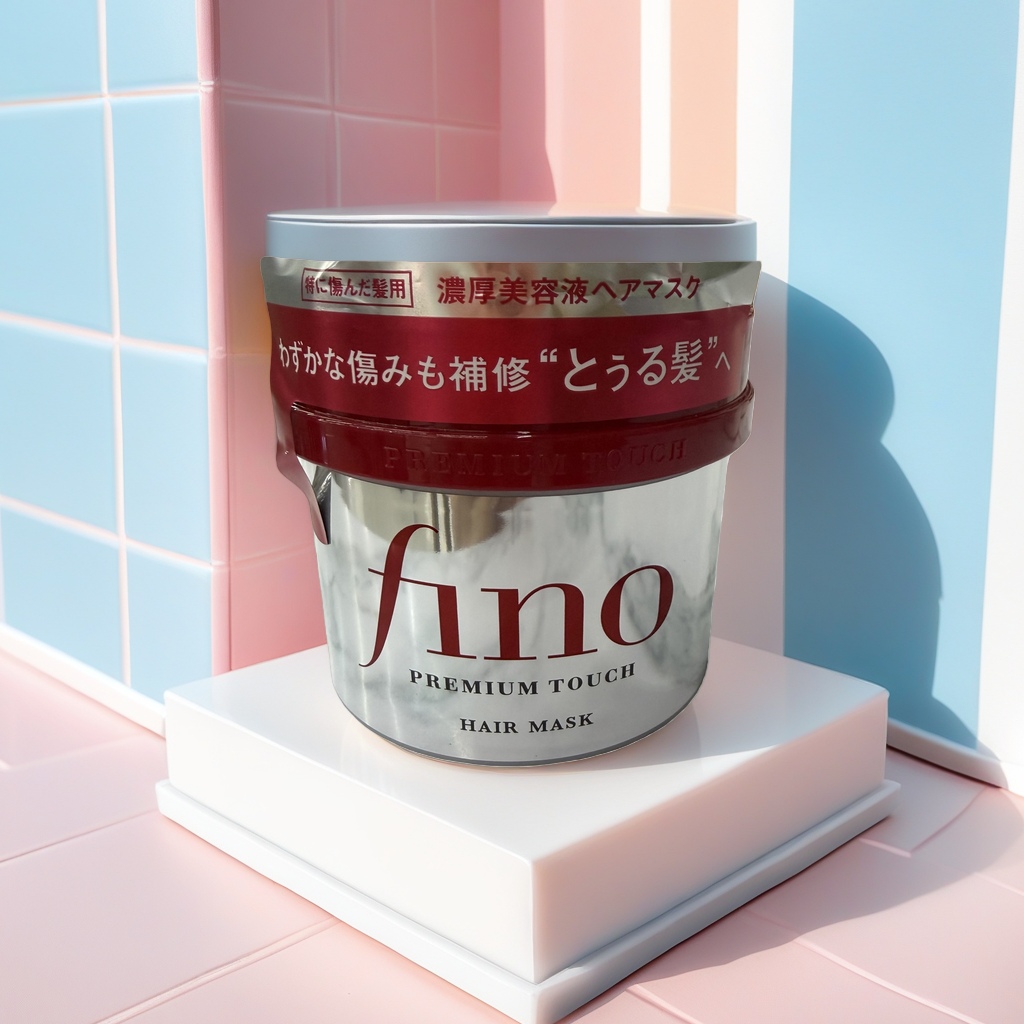 Shiseido Fino Deep Repair Nourishing Hair Mask 300g, original imported from Japan, moisturizes, softens and improves dry and frizzy hair details Picture