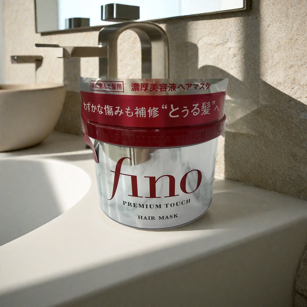 Shiseido Fino Deep Repair Nourishing Hair Mask 300g, original imported from Japan, moisturizes, softens and improves dry and frizzy hair