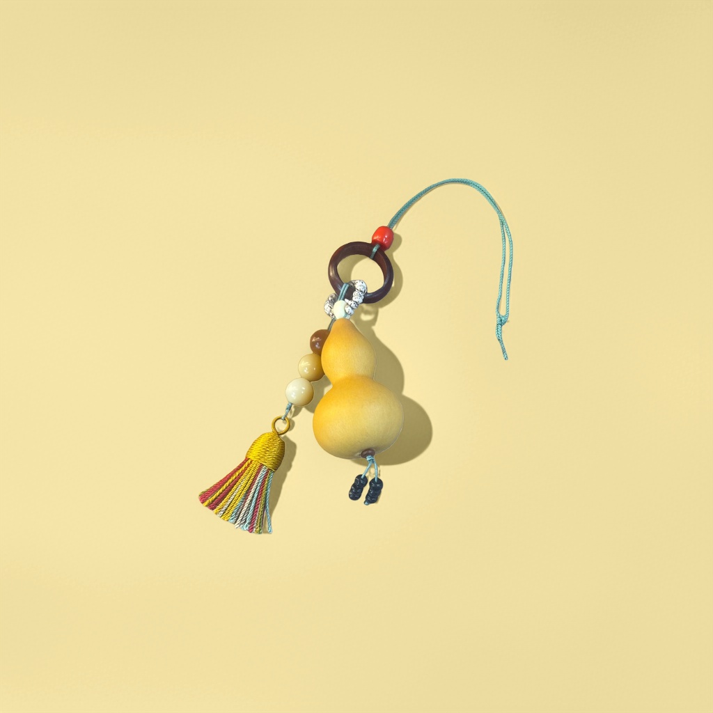 Gourd pendant decoration, home feng shui auspicious and lucky hanging decoration Specification image
