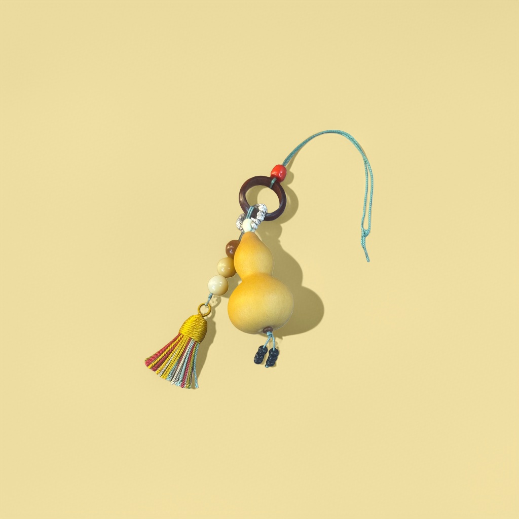 Gourd pendant decoration, home feng shui auspicious and lucky hanging decoration details Picture