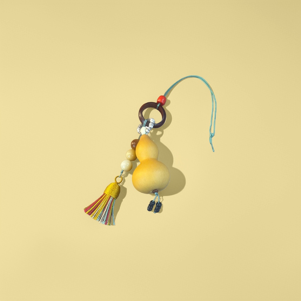 Gourd pendant decoration, home feng shui auspicious and lucky hanging decoration