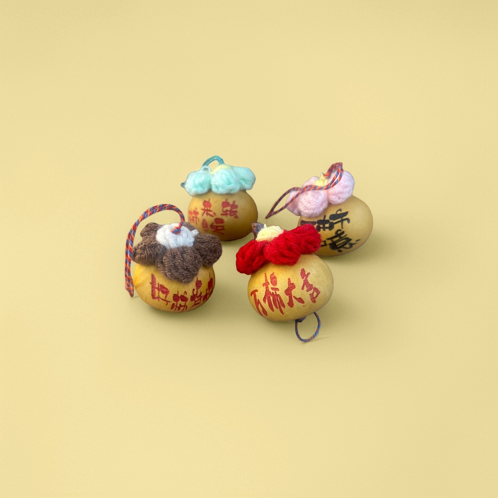 Hand-woven gourd pendants and natural rattan home feng shui decorations Application Scenario