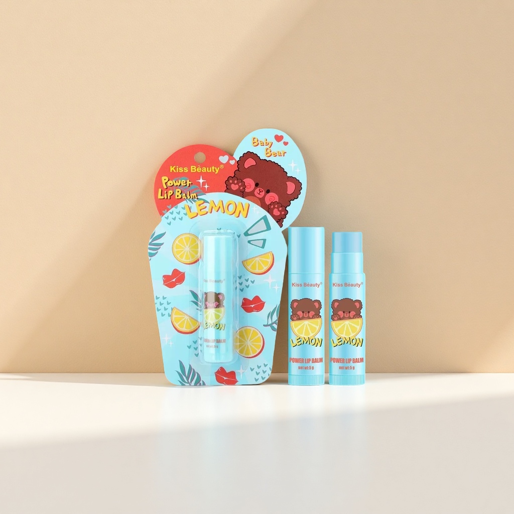 唇膏+Kiss Beauty柠檬味润唇膏产品图