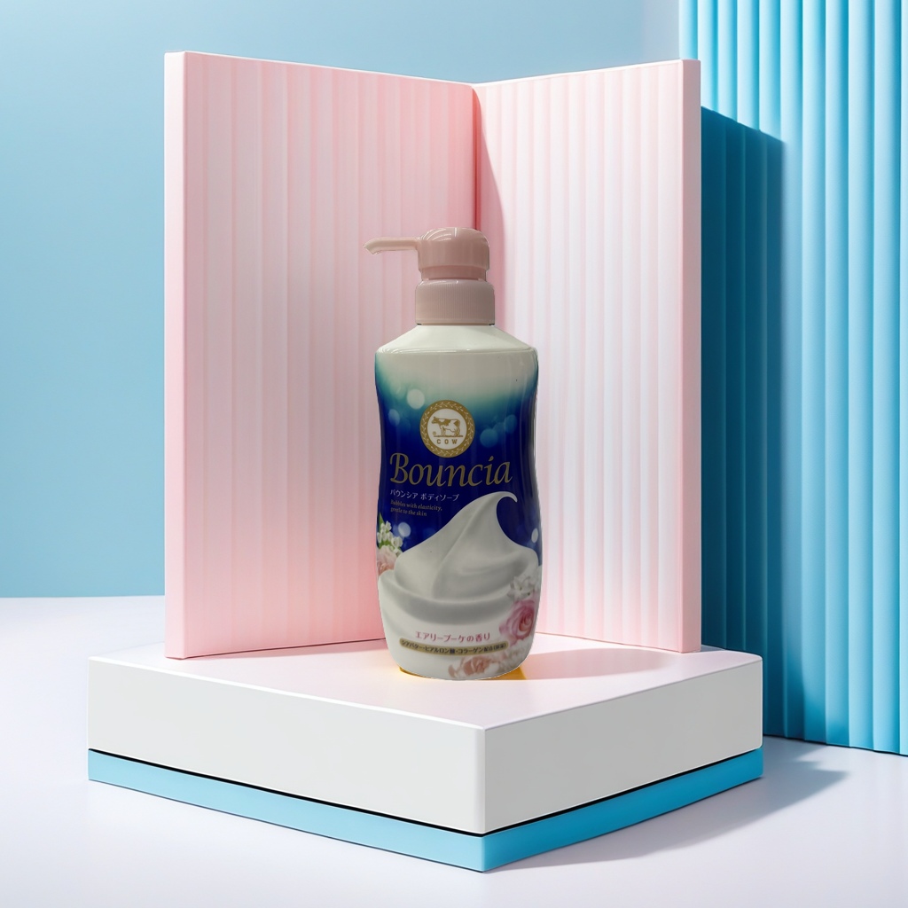 Bouncia Body Wash Refreshing Moisturizing Fragrance Body Wash 500ml