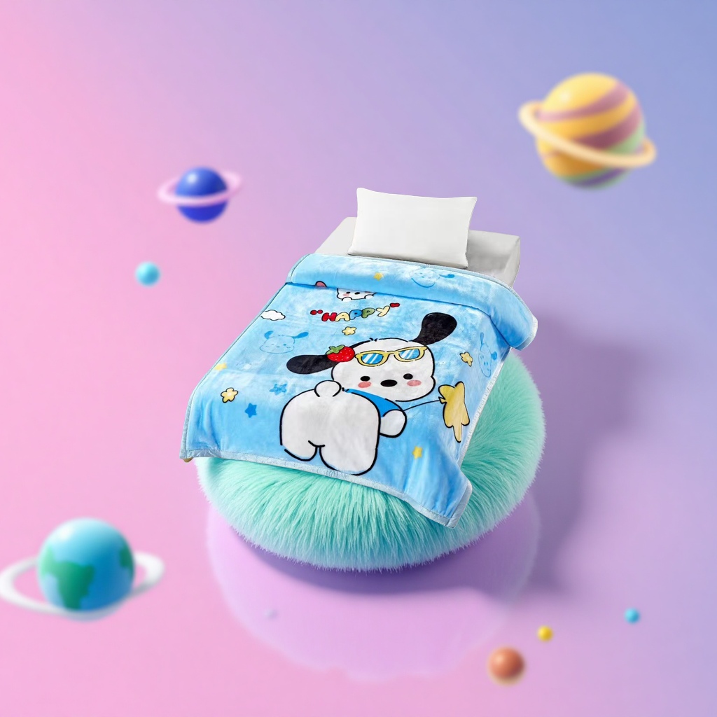 Factory direct sales, thickened cartoon pattern blanket for warm and comfortable home bedroom bed covers details Picture