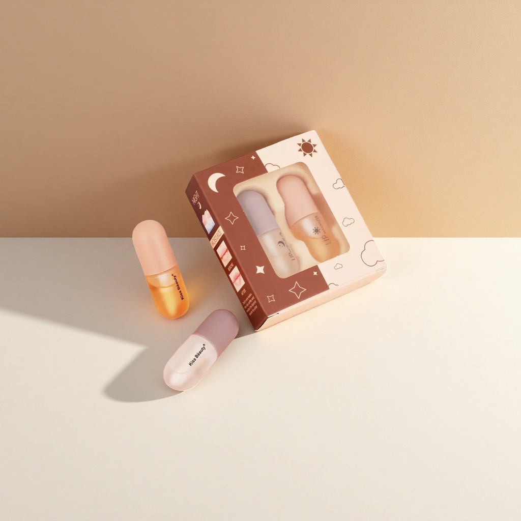 美容护肤产品+Kiss Beauty唇部护理套装产品图