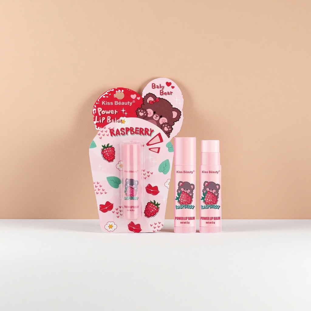 Kiss Beauty Power Lip Balm 滋润保湿唇膏 淡雅香氛修护干裂222907765