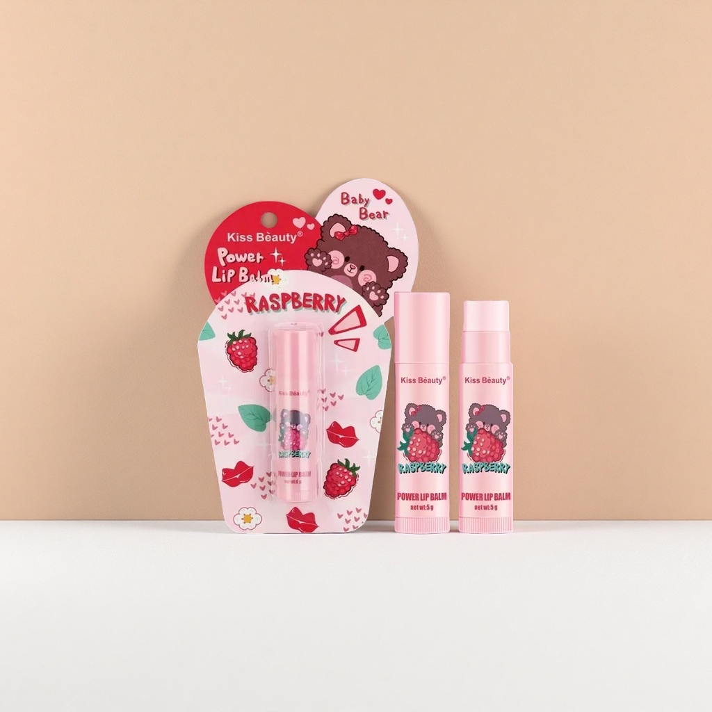 Kiss Beauty Power Lip Balm 滋润保湿唇膏 淡雅香氛修护干裂223150262