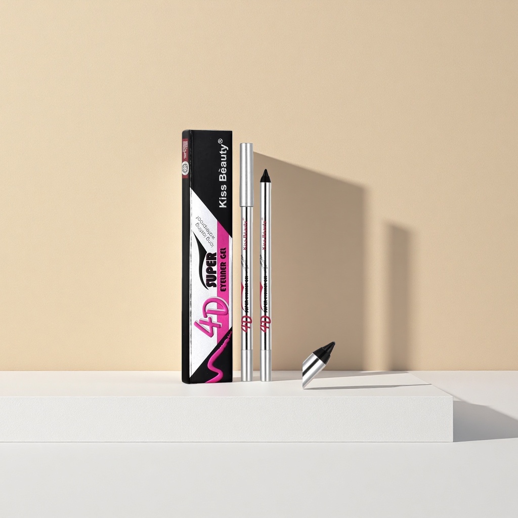 眼线笔+Kiss Beauty 4D Super Eyeliner Gel产品图
