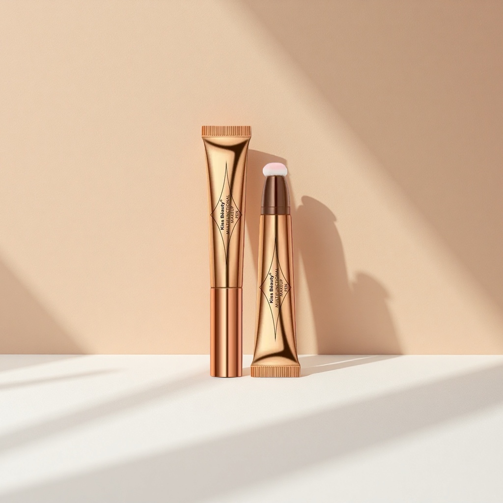 Kiss Beauty® 多功能彩妆笔 眼线眉毛唇线三合一便携